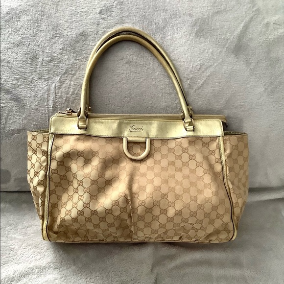 GUCCI canvas GG monogram tote bag💛💛💛 - Picture 3 of 16